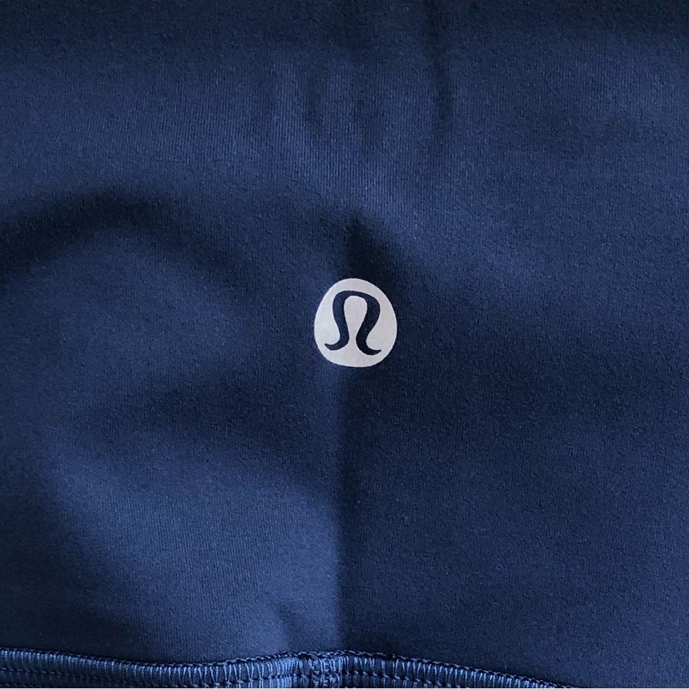 Lululemon Wunder Train High-Rise Crop 23" Size 12 Mineral Blue - Picture 12 of 12